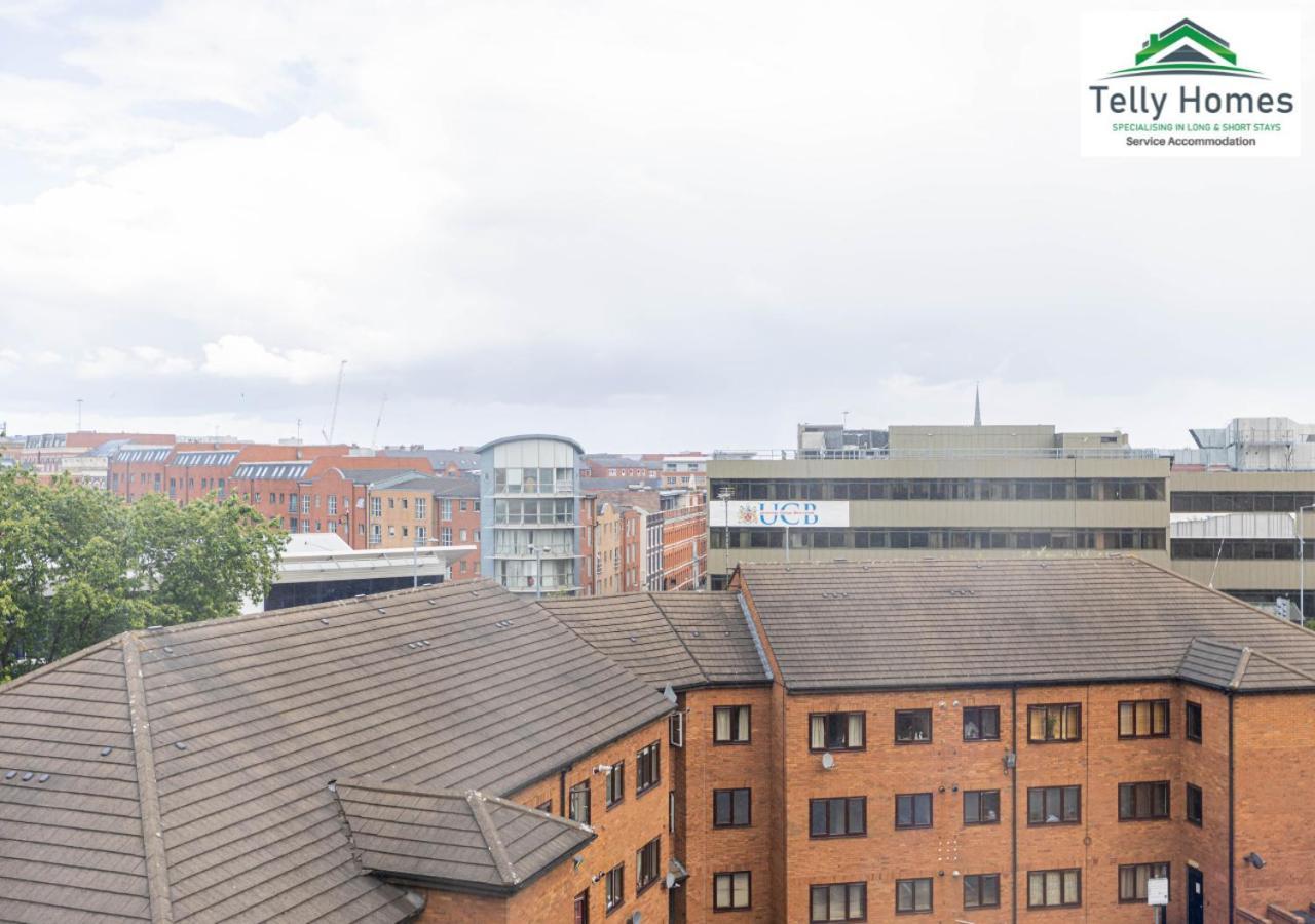 Marigold at Telly Homes: Central Birmingham Apartment with WiFi Exterior photo